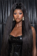 Luxury 13×4 Transparent Lace 100% Human Hair Wig – Premium HD Lace | Soft, Full & Natural Hairline