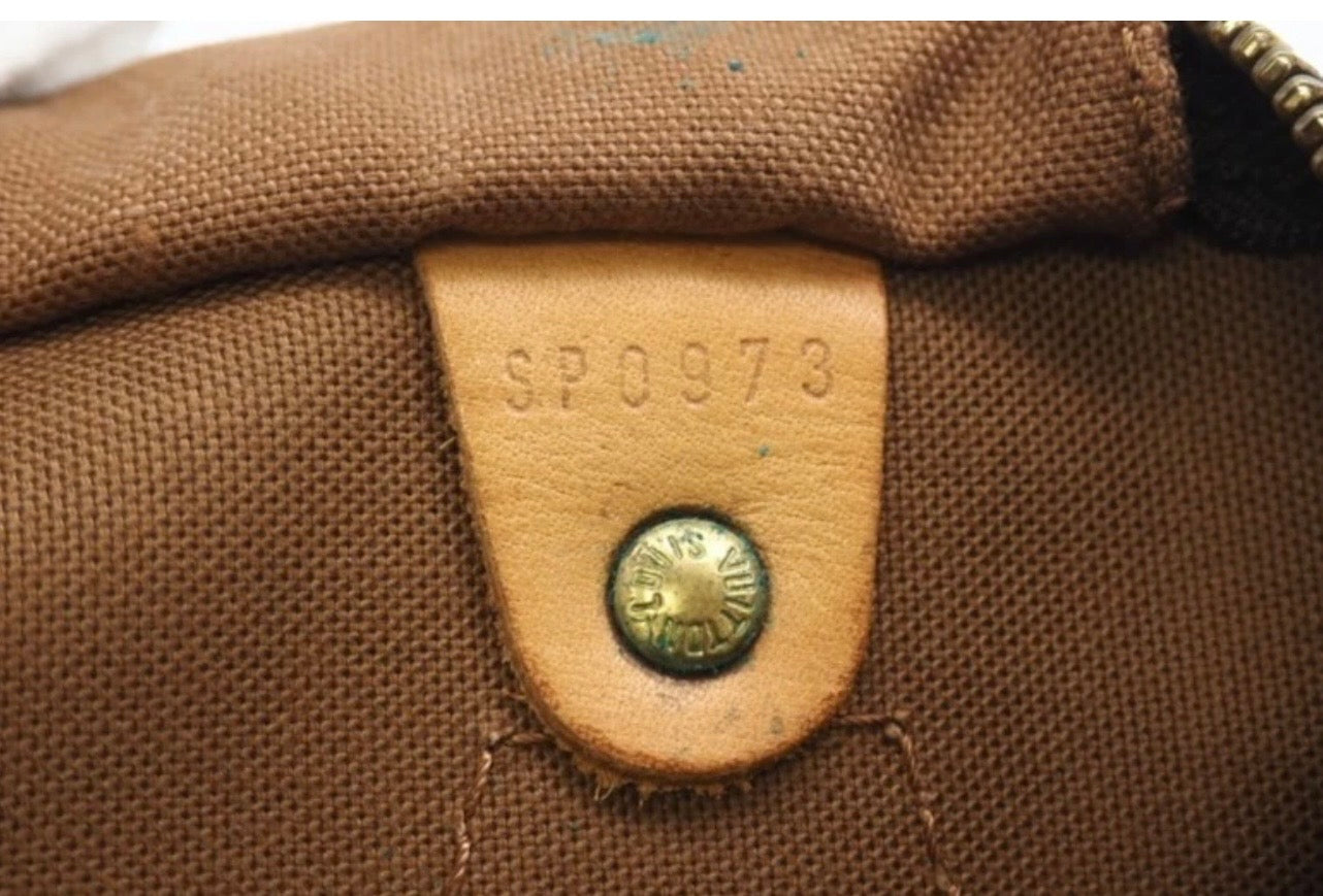 👜 Louis Vuitton Monogram Speedy 35